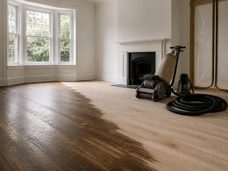 Hardwood Refinishing & Sanding services with Pure Floors in Burnaby, BC